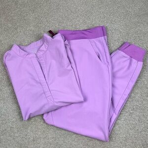 Light Purple Figs Scrub Set